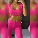 CropTop Cordon Cintura manga corta.webp